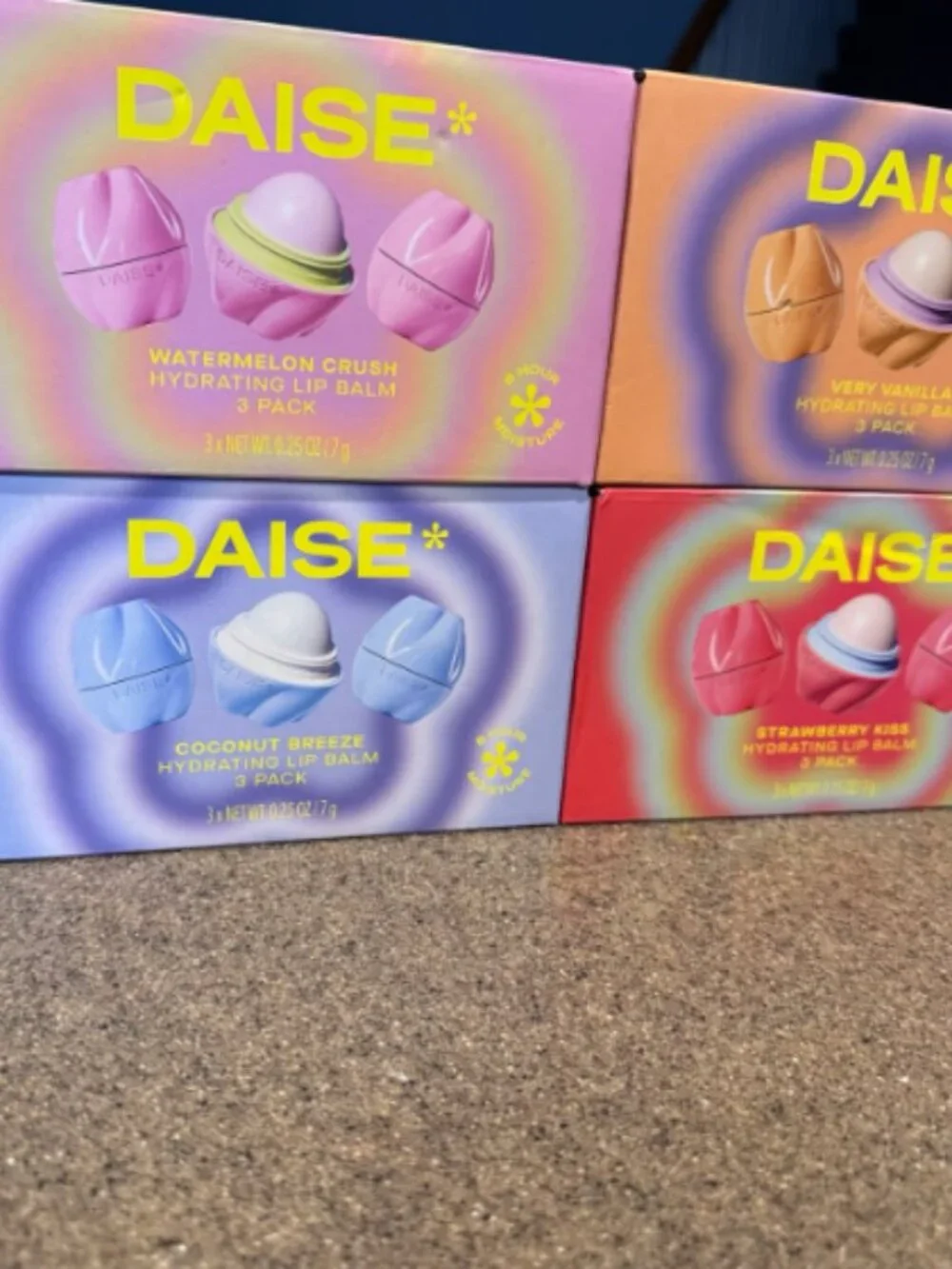 DAISE | Hydrating Lip Balm | 3 pack | Gift Set